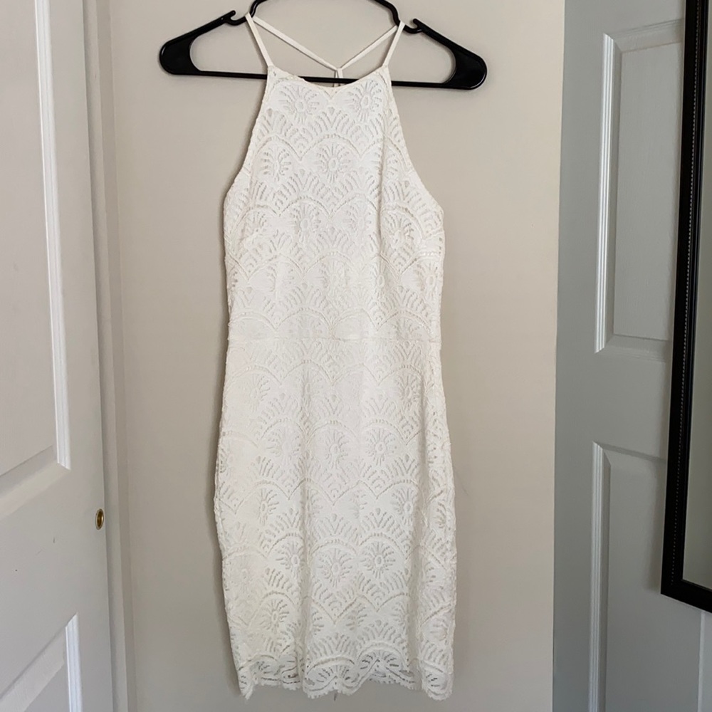 White Mini Dress